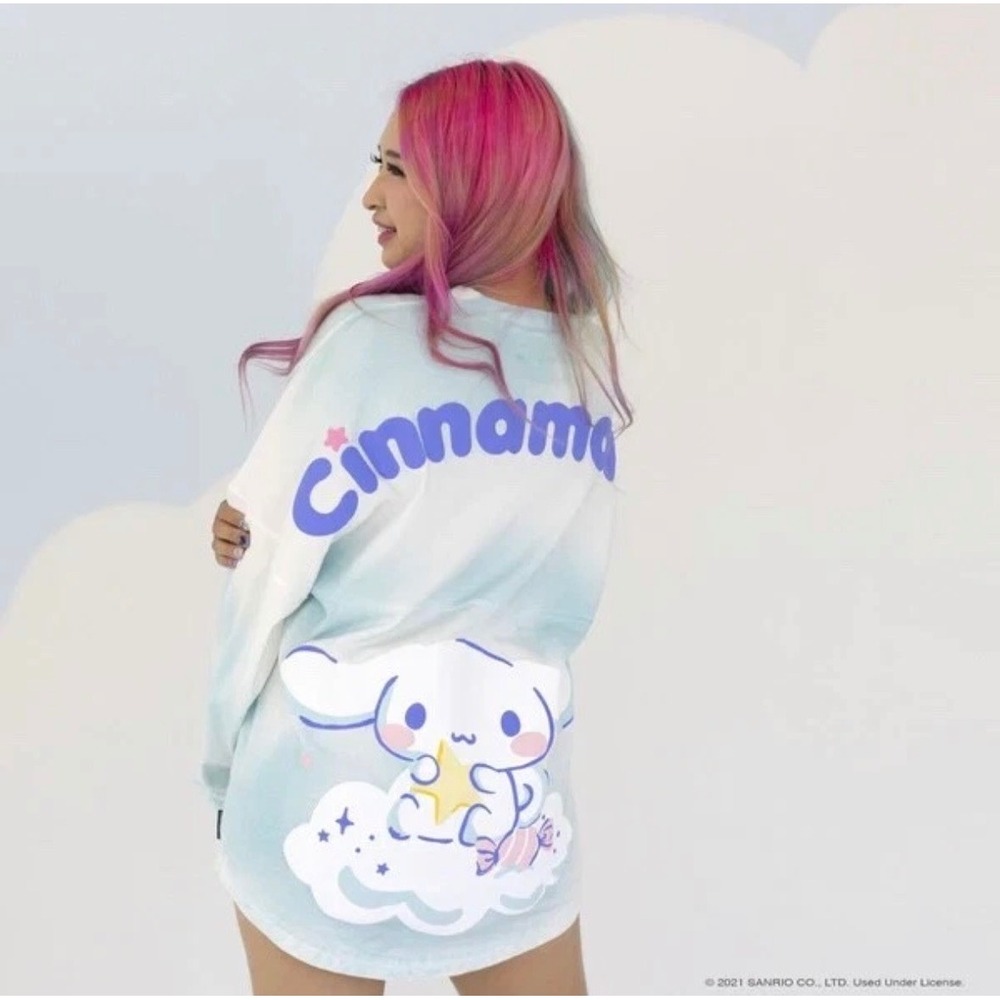 Sanrio Cinnamoroll JapanLA Spirit Jersey M Licensed Oversized Kawaii Cute Unisex